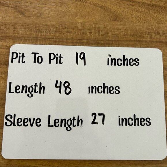 Vintage 1980s Claudine Bueche Acid Wash Denim Midi 3/4 Sleeve Dress Size Medium - Picture 7 of 7